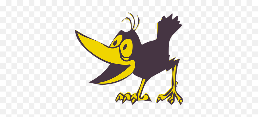 Artsybee - Funny Birds Clip Art Emoji,Stork Emoji