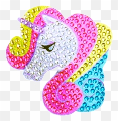 Pretty Little Unicorn Pony - Cartoon Emoji,Unicorn Emoji Sticker