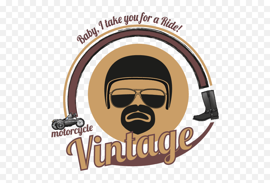 Vintage Motorcycle - Illustration Emoji,Leather Jacket Emoji