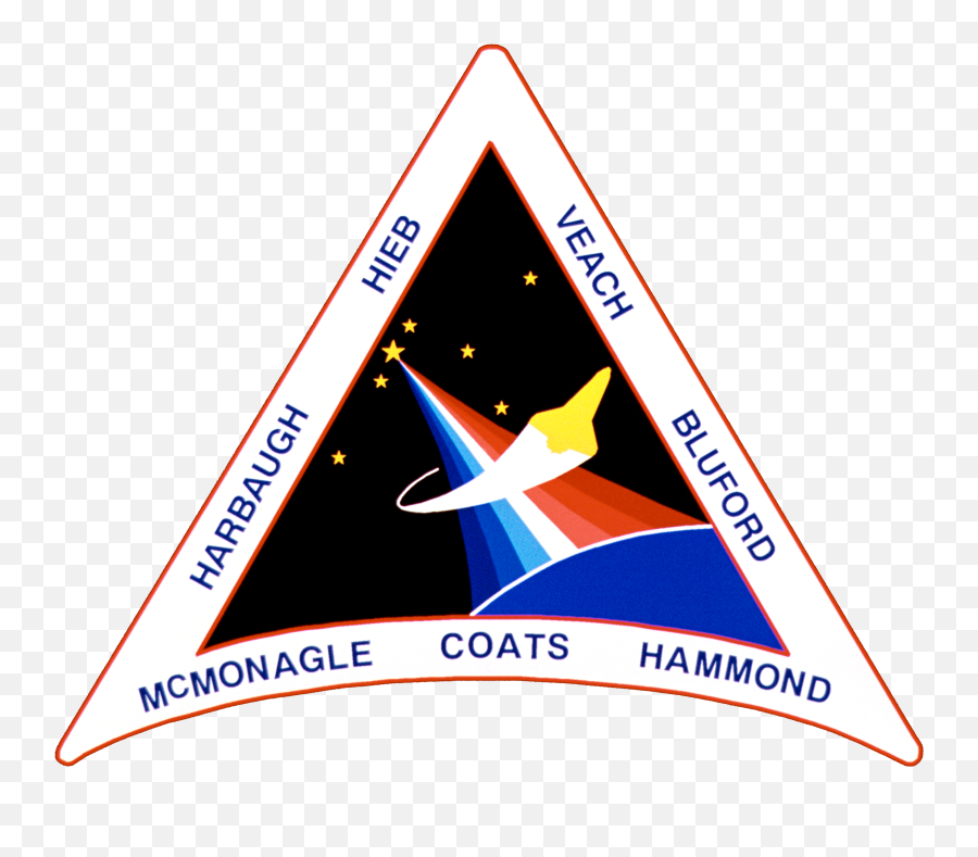 Sts - Sts 39 Mission Patch Emoji,Space Shuttle Emoji