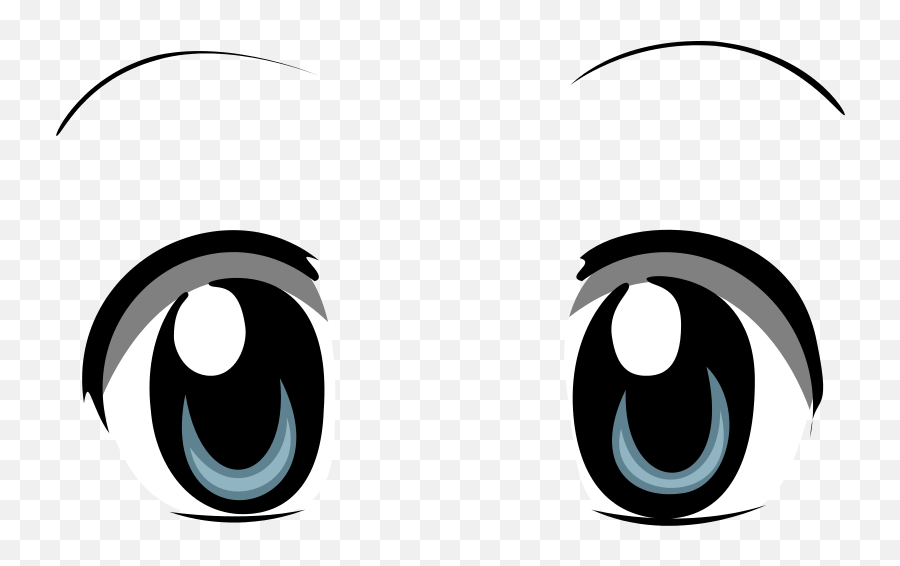 Bright Anime Eyes - Anime Eye Clip Art Emoji,Anime Emoji