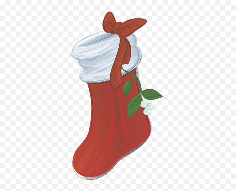 Christmas Sock Santa Emoji,Christmas Stocking Emoji