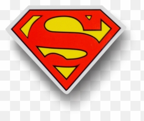 Superman Superhero Emblem Patch - Clipart Logo Emoji
