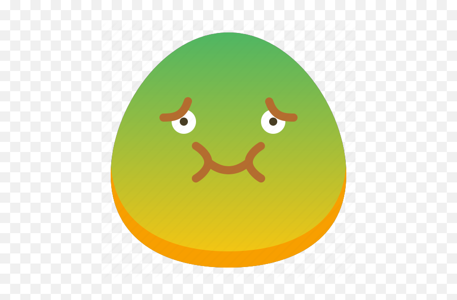 Emoji - Cartoon,Nauseated Emoji