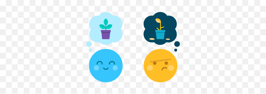 The Growth Mindset - Mentalidad Fija Mentalidad De Crecimiento Emoji,I Am Disappoint Emoticon