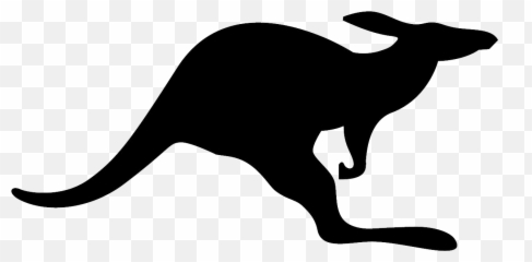 Clipart family kangaroo Transparent - Kangaroo Silhouette Png Emoji