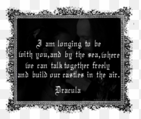 Download Bram Stoker Dracula Transparent - Fine Di Un Amore Emoji