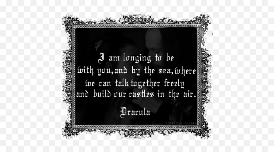 Download Bram Stoker Dracula Transparent - Bram Stoker Fine Di Un Amore Emoji,Dracula Emoji