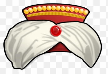 Dessin De Pac Sultan Décoré Avec Un Bijou Vectoriel - Cartoon Turban Png Emoji,Mardi Gras Emoji