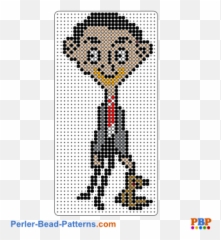 Mr Bean Perler Bead Pattern - Science Museum Emoji