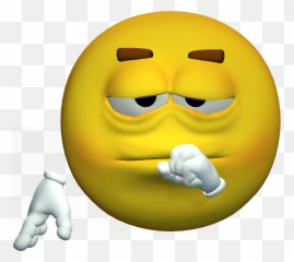 Thoughtful smiley clipart Free download transparent PNG - Happy Emoji