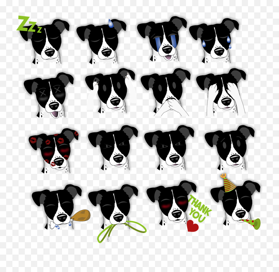 Dog Canine Domestic - Vector Graphics Emoji,Emoji Dog