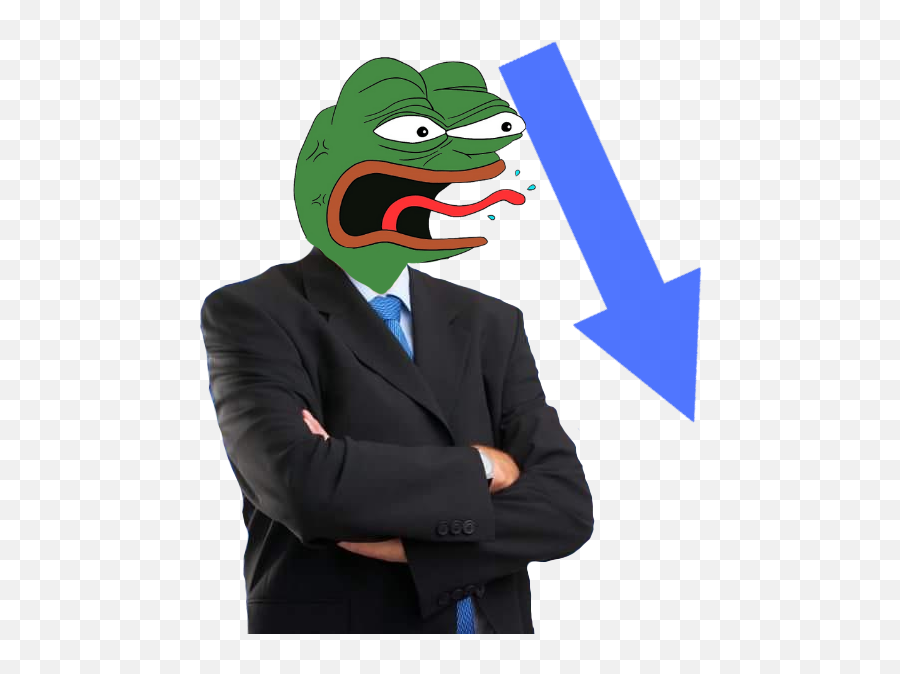 Stonkspepe - Discord Emoji Stonks Guy In Suit,Pepe Emoji Discord