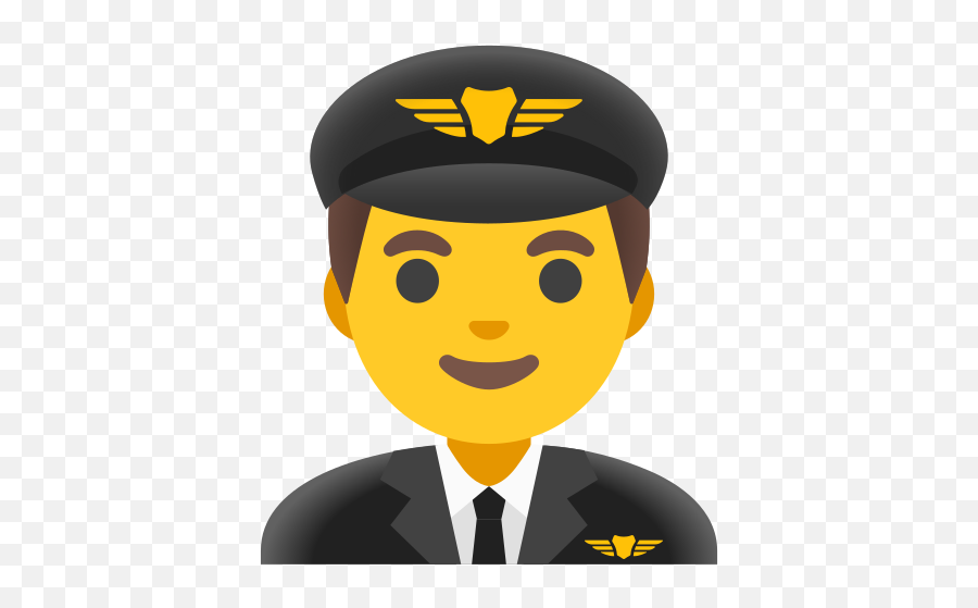 Man Pilot Emoji - Pilot Emoji,No Cap Emoji