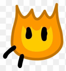 Battle For Dream Island Wiki - Bfdi Firey Jr Body Emoji