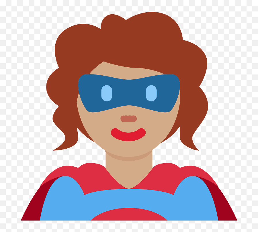 Woman Superhero Emoji Clipart - Superhrdinka Png,Superwoman Emoji