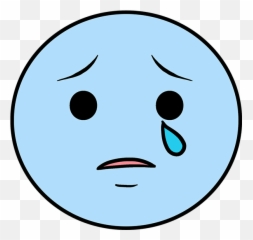 How To Draw A Crying Emoji - Smiley Face,Sad Face Emoji
