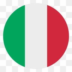 Italian - Flag Heart Png Emoji