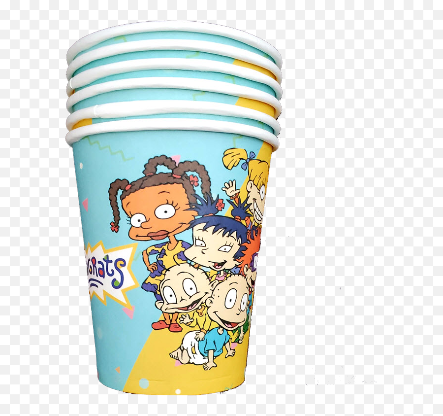 Rugrats Cups Plates Birthday Party Decoration Supplies Balloon Cupcake Topper - Jacket Emoji,Frog Coffee Mug Emoji