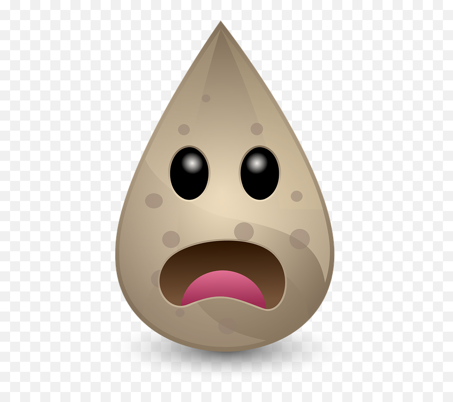 Free Unhappy Sad Vectors - Dirty Water Droplet Png Emoji,Shocked Emoji