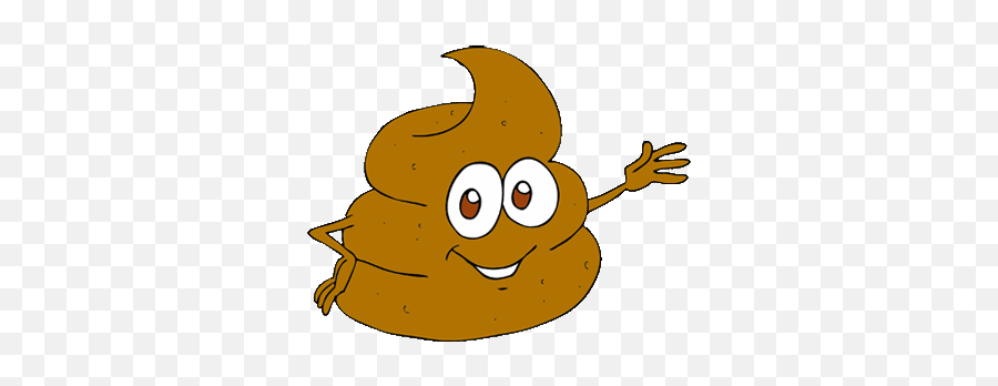 Top Poops Stickers For Android Ios - Waving Poop Emoji Gif,Pooping Emoji