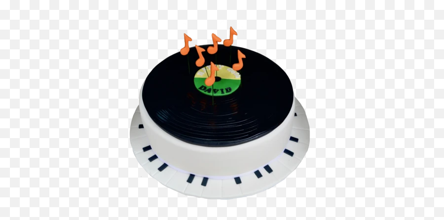 Vinyl Record Cake - Monkey Emoji,Vinyl Record Emoji