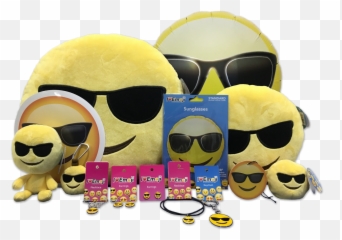 Emoji Yellow Sunglasses Bundle,Rope Emoji