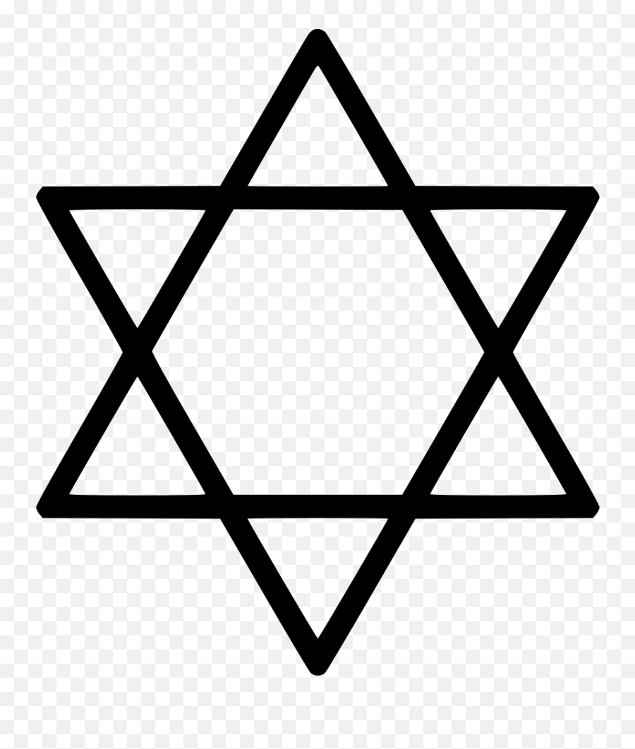 Star Of David Judaism Clip Art - Star Of David Transparent Background Emoji,Star Of David Emoji