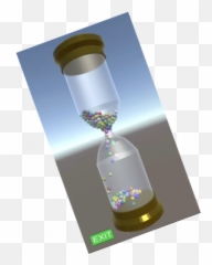 Realistic 3d Hourglass 1 - Champagne Emoji,Hourglass Emoji