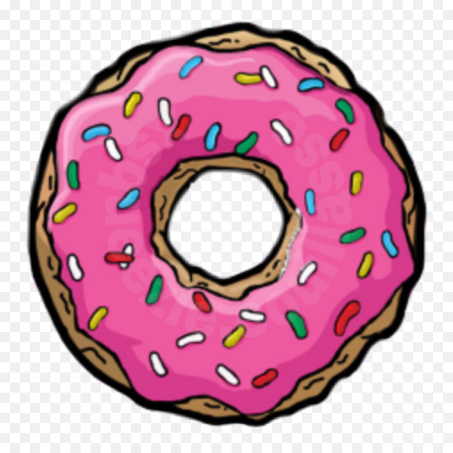Donuts Iphone Emoji Emojiiphone - Simpsons Donut,Emoji Donuts