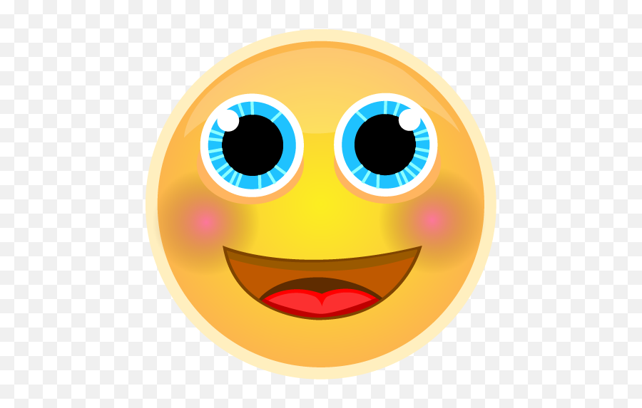 Big Smile Emoji - Smiley,Big Eye Emoji