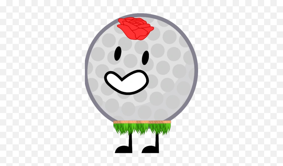 Golf Ball - Golf Ball Bfdi Character Emoji,Hawaiian Emoticon