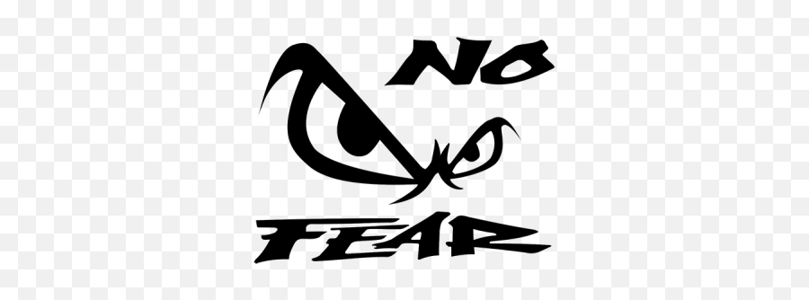 No Fear Logo - No Fear Black And White Emoji,Mariner Emoji