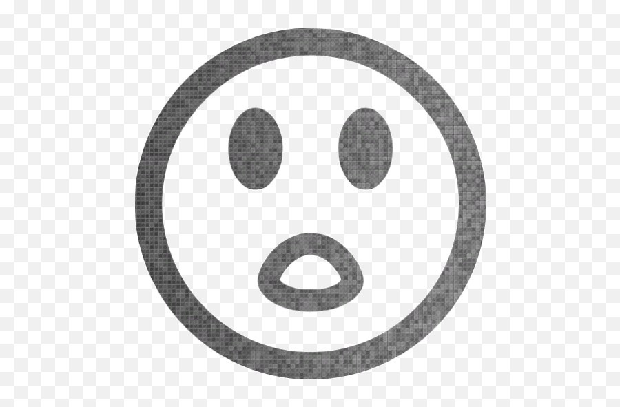 Custom Color Surprised Icon - Circle Emoji,Suprised Emoticon