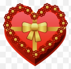 Red Heart - Shape Cake Clip Art Emoji