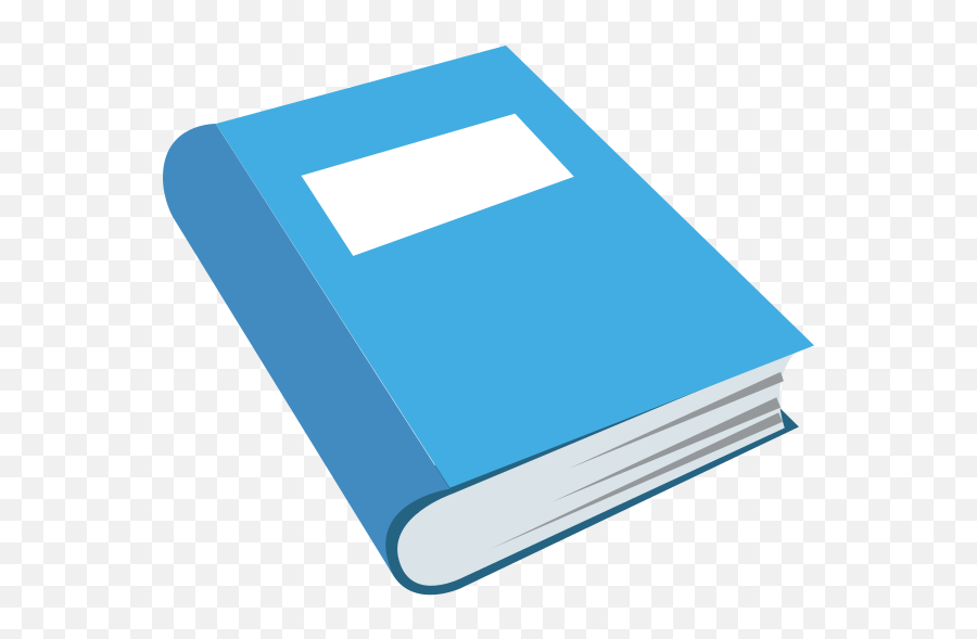 Emojione 1f4d8 - Blue Book Emoji,Toilet Paper Emoji
