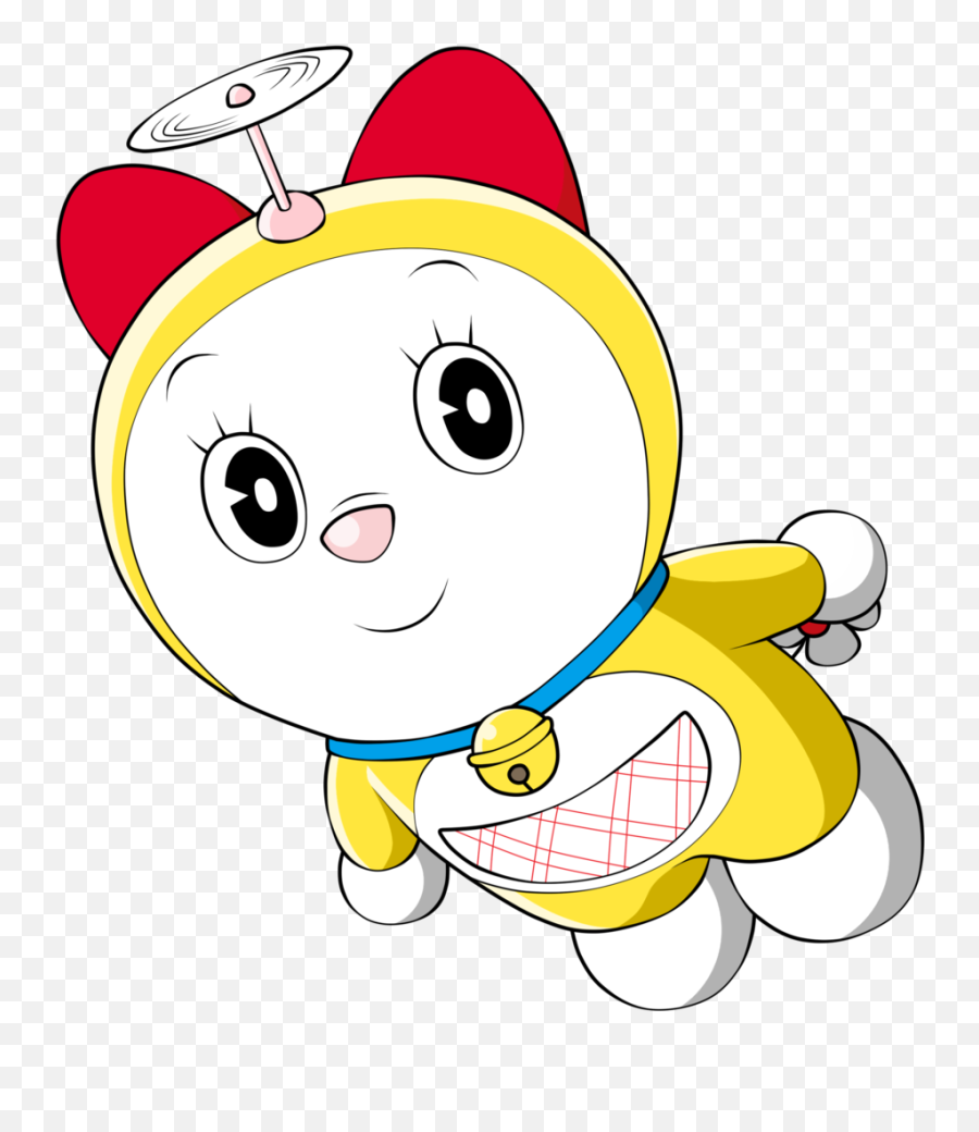 Television Flower Doraemon Png Image - Character Doraemon Png Emoji,Emoticon Flowers
