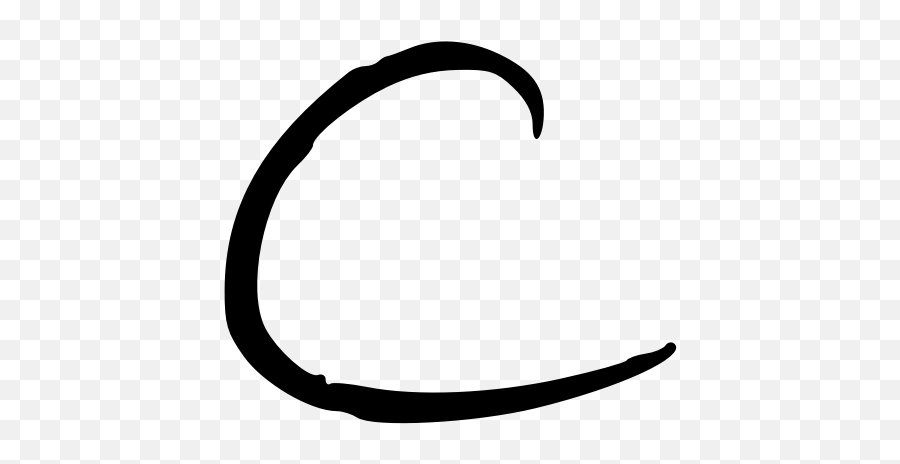 Letter C - Letter C Clipart Emoji,What Are Emoticon