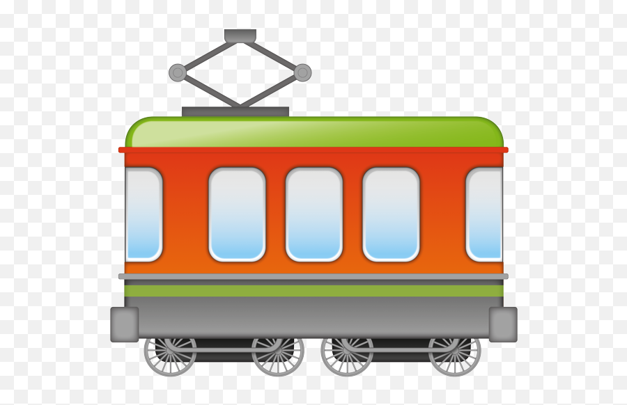 Emoji - Passenger Car,Train Emoji Transparent