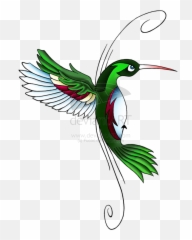 Download Hummingbird Tattoos Download Png Hq Png - Hummingbird Tattoo Designs Emoji,Hummingbird Emoji