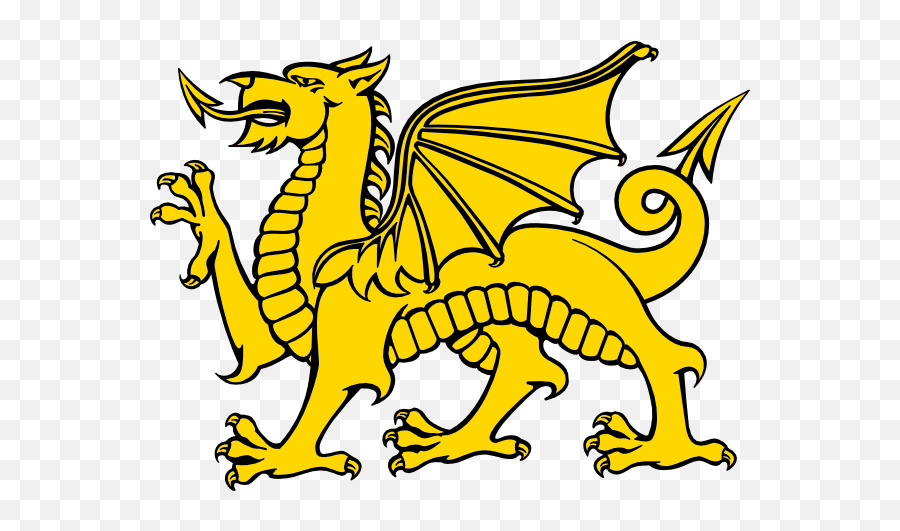 Free Rampant Dragon Cliparts Download - Flag Of Wales Emoji,Welsh Dragon Emoji