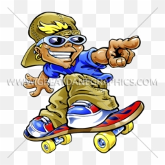 18 Skateboard Clipart pdf Free Art stock illustrations - Cartoon Picture Of Skateboarder Emoji