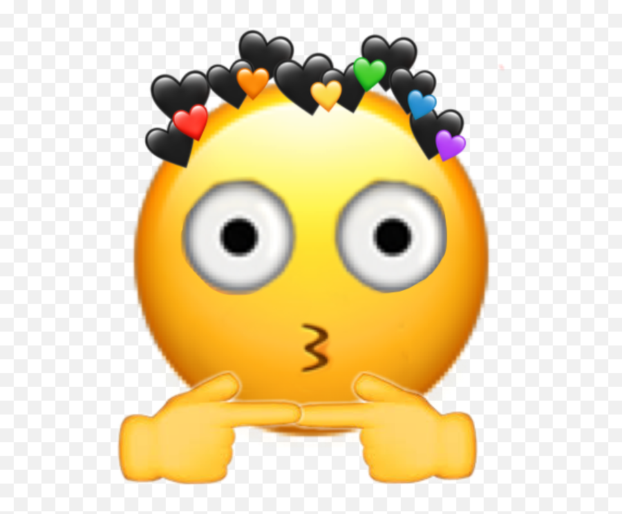 Freetoedit Emoji Emojicrown Surprised - Nervous Emoji,Emoji Surprised