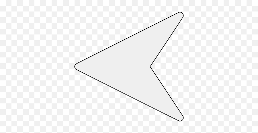 Arrow Icons Patterns Stencils Clipart Designs Left Right - Triangle Emoji,Airplane Emoji Png