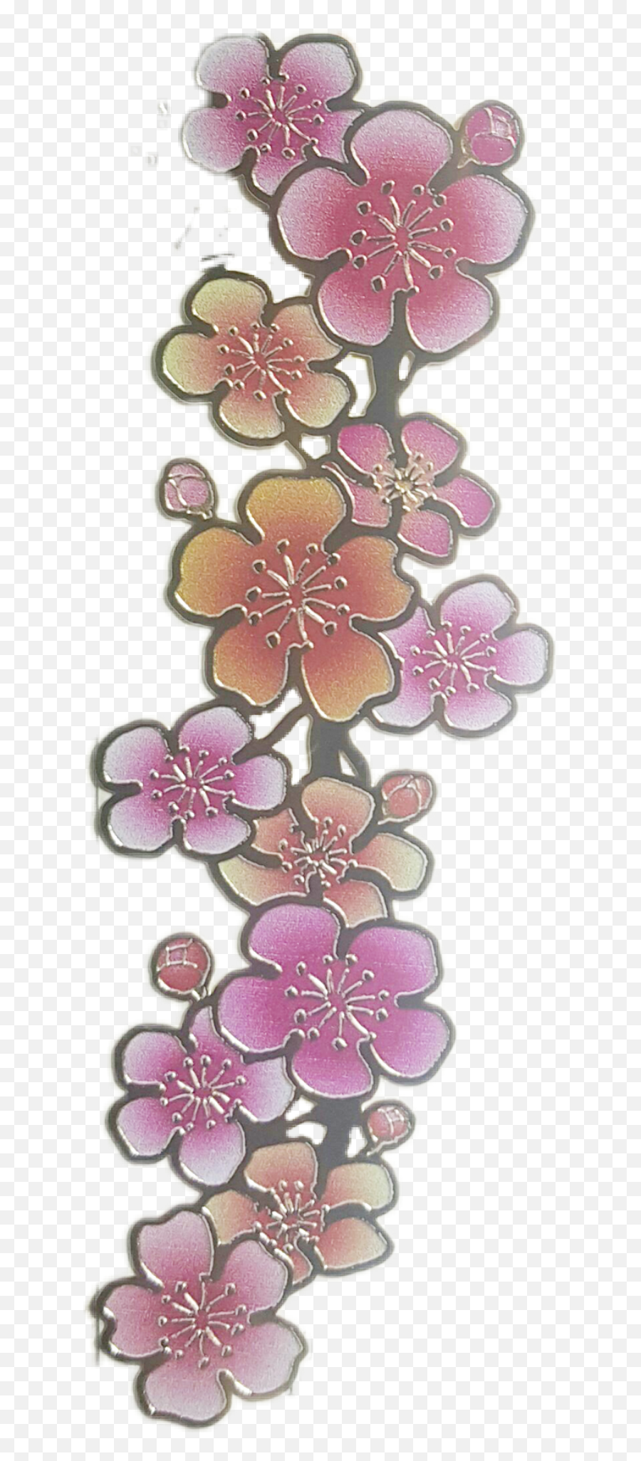 Flowers Bookmark Sk Gift Souvenir From Antonbuan89 - Floral Design Emoji,Emoji Bookmark