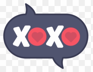 Word xoxo sticker Free Icon of Photo Stickers Words - Xoxo Png Emoji