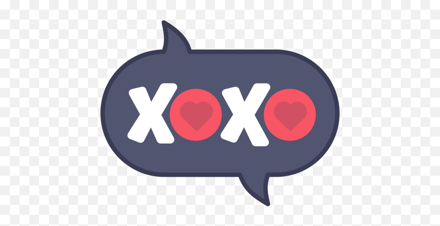 Word Xoxo Sticker Free Icon Of Photo Stickers Words - Xoxo Icon Png Emoji,Xoxo Emoji