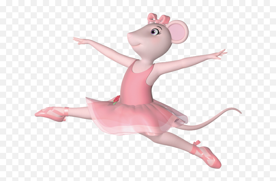 Angelinaballerina Pink Ballet Happy - Angelina Ballerina Emoji,Ballet ...