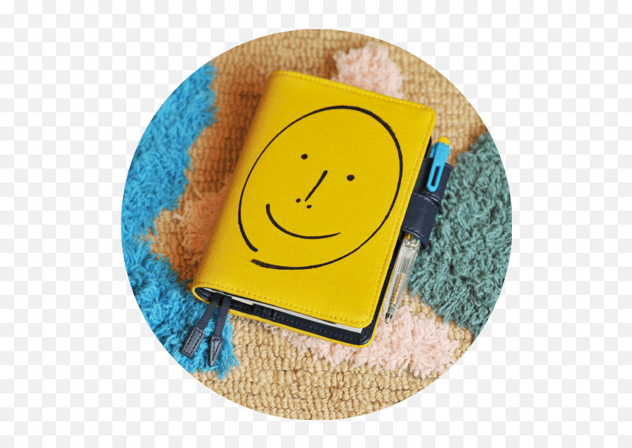The History Of The Hobonichi Techo - About The Hobonichi Smiley Emoji,Head Scratch Emoticon