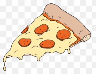 Drawing Trippy Pizza Picture - Slice Graphic Png Emoji